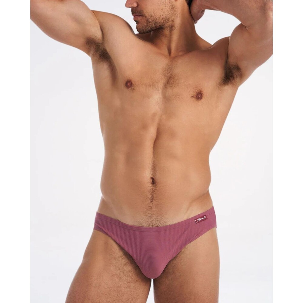 Mens TEAMM8 'Eclipse' Bikini Brief in Berry, Blue Fox or Tan - XS, NWT